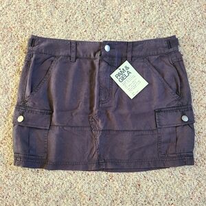 Pam & Gela Tencel Cargo Skirt Size 4